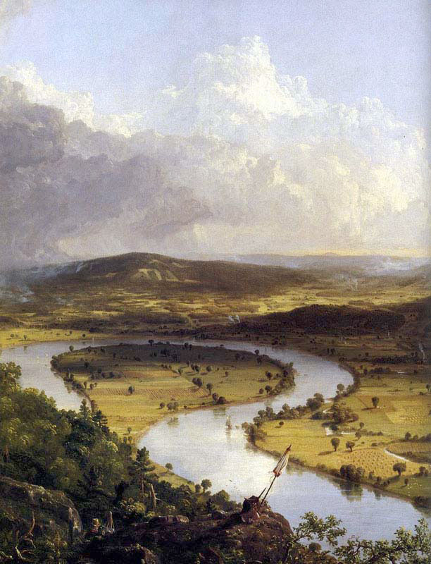 View from Mount Holyoke Detail